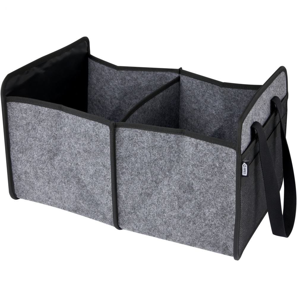 Logotrade promotional products photo of: Felta GRS recycled felt foldable car organiser